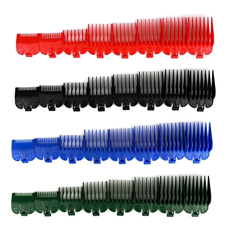 

2/8Pcs Hair Clipper Cutting Guide Comb Guards Limit Comb Tools Kit 46x38mm Cutting Head for WAHL 1.5/3/4.5/6/10/13/19/25mm G0704