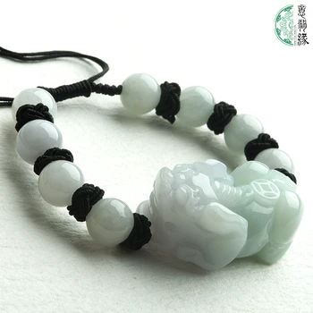 

Natural Myanmar jade bracelet for women men jadeite handcarved jade bracelets natural jade stone genuine jade bangle