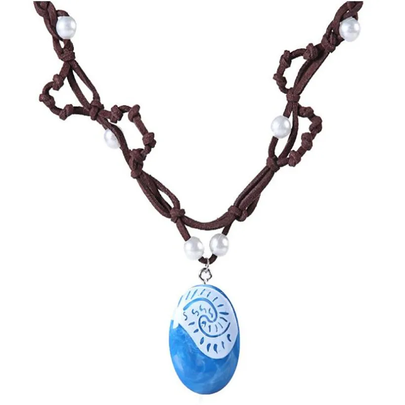 

1 Pcs New Anime Figure Moana Necklace Vaiana Pendant Action Figure Mode Hot Toys For Children Birthday Gifts