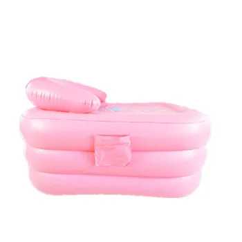 

Adult Inflatable Bathtub Small Medicine Folding Thick Bath