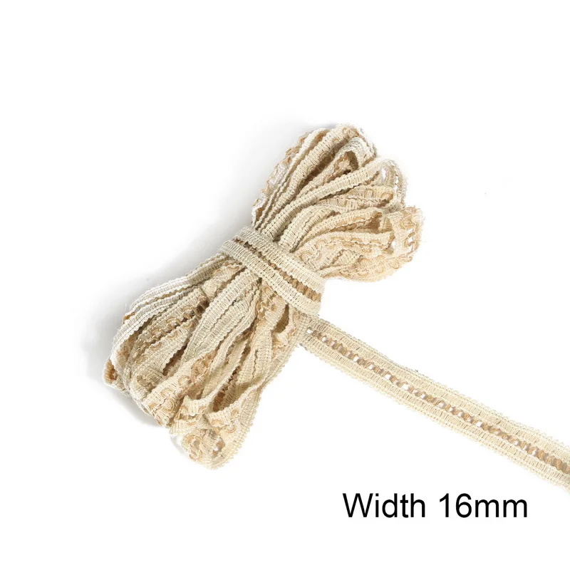 Width 1.6cm 9 видов стилей, 5 м, ручная работа, винтажный, натуральный, Hessian, джутовый шпагат, веревка для свадебной вечеринки, лента из мешковины, Декор для дома, катушка, фестиваль, скрапбукинг - Цвет: Width 1.6cm