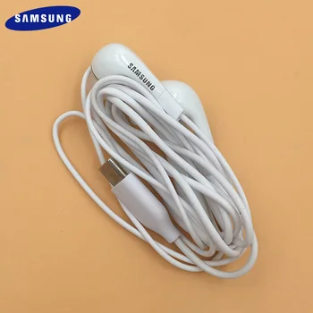 

Original For SAMSUNG Galaxy A8S Note 10 Ipad Pro Type C Earphone 24Bit HD DAC USB-C Jack Headset Earpiece Mic Volume Control