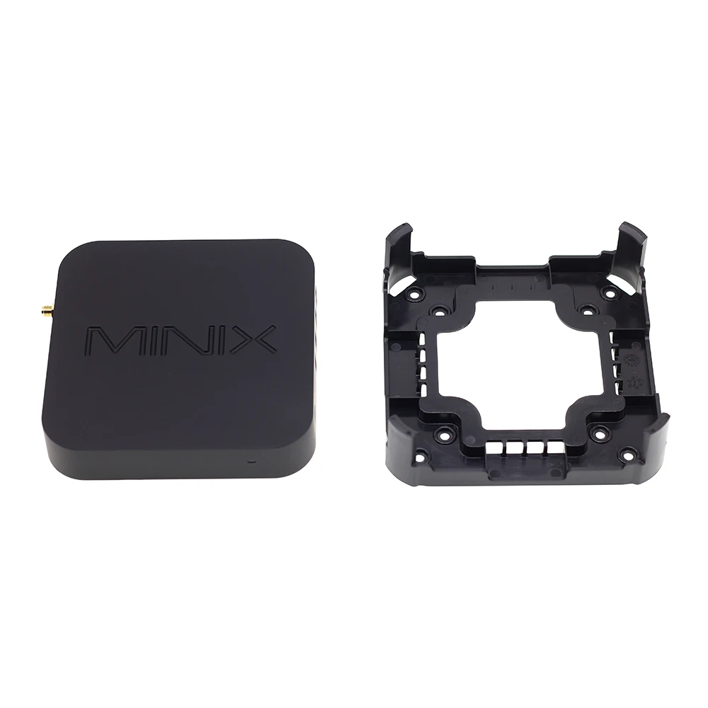 MINIX NEO Z83-4 Мини ПК Windows10 Intel X5-Z8350 64 бит 4 ГБ DDR3 64 Гб eMMC 5,1 двухдиапазонный wifi официальный Вишневый безвентиляторный Atom tv Box