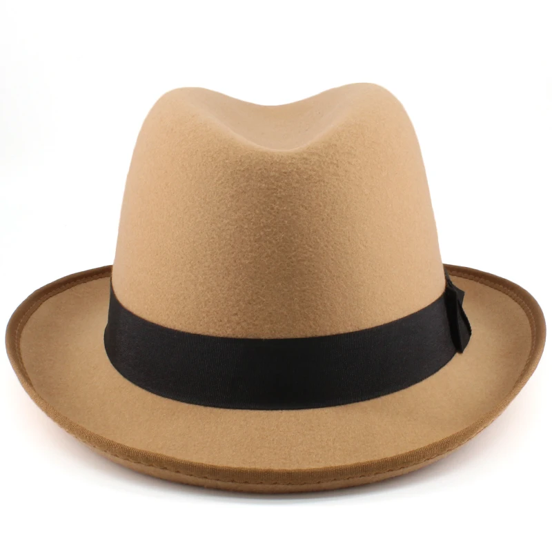 red fedora hat Men Women Wool Blend Classical Homburg Hats Bowtie Band Fedora Caps Trilby Sunhat Jazz Winter Adjustable Size M-L 7 1/8-7 3/8 straw fedora hat Fedoras