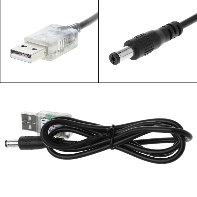 USB 5V до 8,4 V кабель от блока питания для велосипеда светодиодный головной свет 18650 Батарейный блок Q81E
