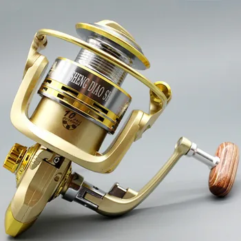 

Saltwater Fishing Reels Metal GF1000-6000 Series Steel Fishing Reel 10BB Spinning Reel For Feeder Fishing Fishing Reels
