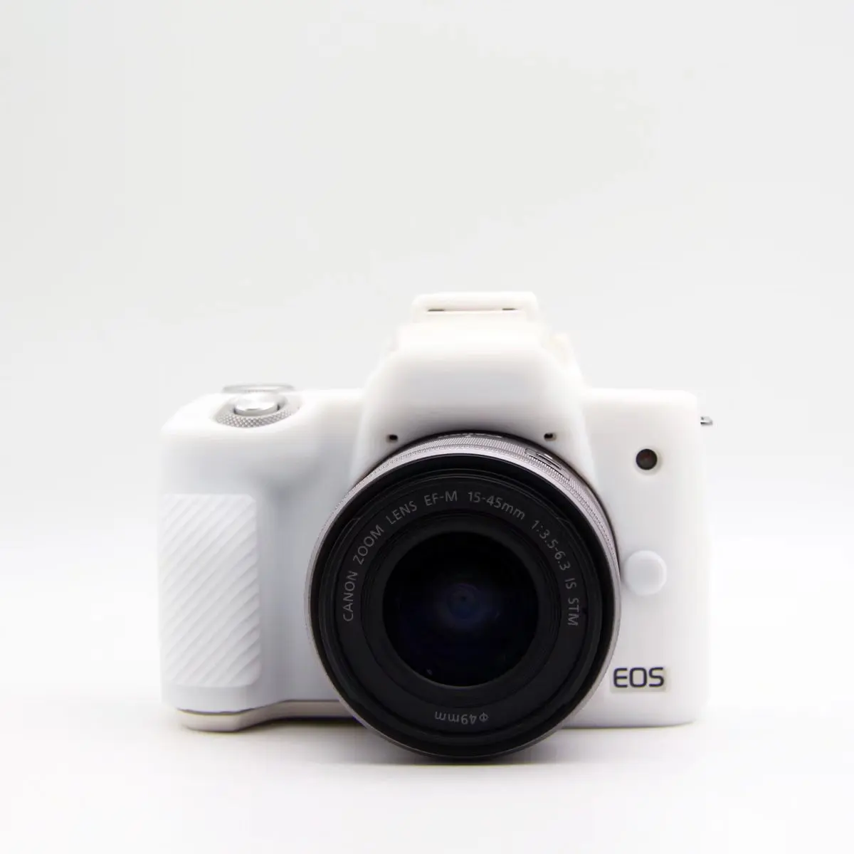 First2savvv étui Housse Appareil Photo numérique pour Canon EOS Kiss M,EOS M50 M5 avec Lens EF-M 15-45mm Fujifilm XT100 avec Lens XC15-45mm Chiffon de Nettoyage QSL-EOS M50-01 