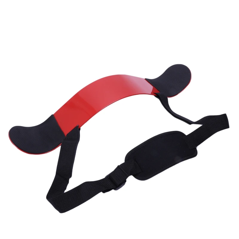 Бицепс тренировка Тяжелая атлетика рука бластер гибочная доска Передняя рука мышечная учебная доска оборудование для тренажерного зала упражнение-красный