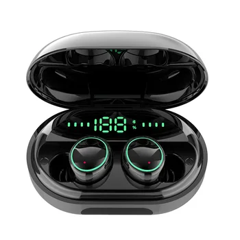 

C5 TWS IPX8 Bluetooth Earphones Sport Stereo Sound Touch Control Noise Cancel Gaming Headset with 3500mAh Power Bank
