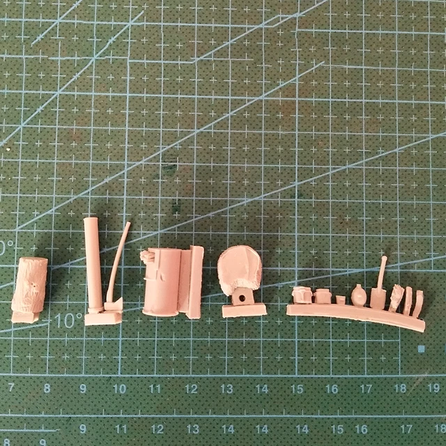 1/35 modern accessories in winter Resin figure Model kits Miniature gk Unassembly Unpainted 2