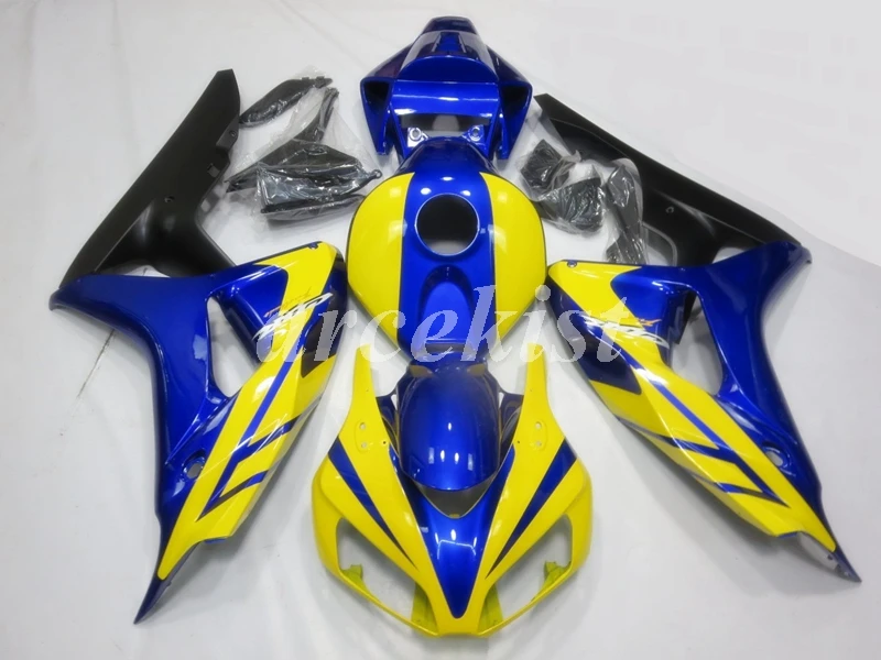 Топ литья под давлением ABS Обтекатели комплект подходит для CBR1000RR 2006 2007 06 07 1000 RR CBR1000 набор тела красное пламя
