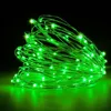 Dimmable 11m/21m Green/Red LED Outdoor solar String Lights Fairy Holiday Christmas Party Garland Solar Garden Waterproof Lights 1