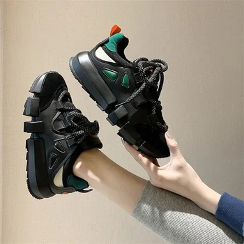 

Women Sneakers Woman Sport Shoes Flats Fashion Breathable Comfortable High Quality Shoes Ladies Basket Femme E14-08