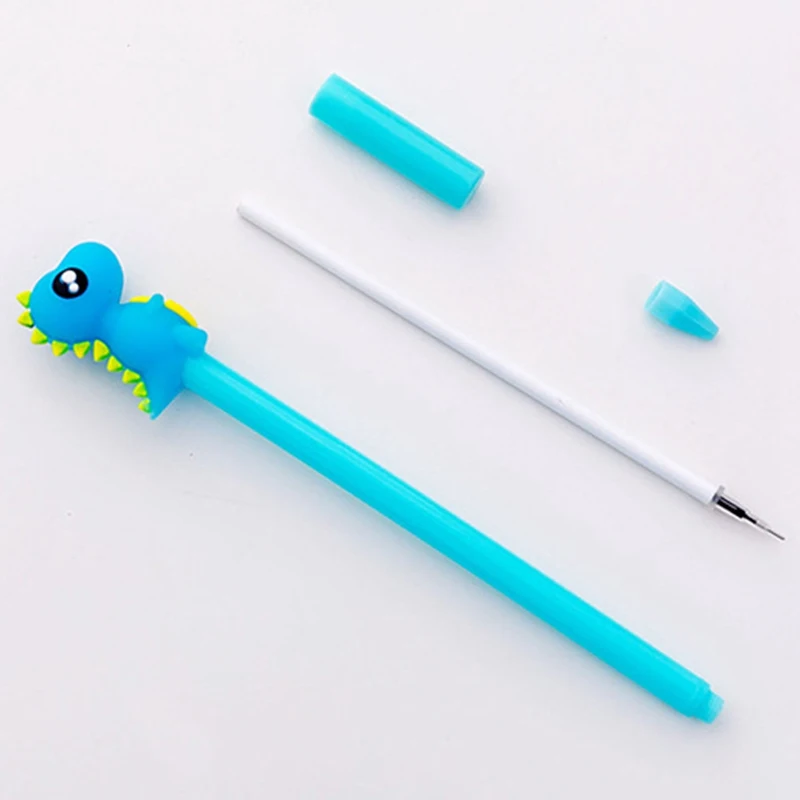 Kawaii Creative Dinosaur Gel Pen Cute Signature Pen Office School Writing Supplies Stationery Gift
