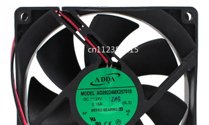 AG09224MX257010 9225 24V 0.18A 9 см вентилятор охлаждения