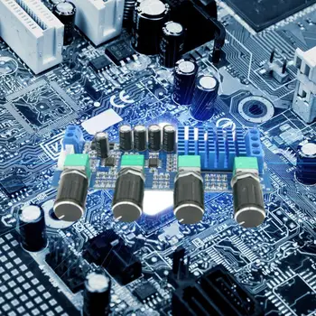 

XH-M577 TPA3116D2 Audio High Power Tone Op Amps DC12-24V Power x Dual-channel 2 Amplifier Stereo 80W Digital Board O0Z5