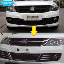 Для Geely GC6, автомобильный бампер/средняя сеть/наклейка на окно, светильник, автомобильные аксессуары