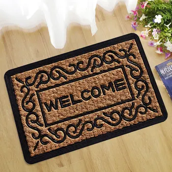 

Entrance Rug Floor Mat Welcome Doormat Coir Balcony Mat Bathroom Rubber Non-Slip Heavy Duty Printed Entrance Rugs