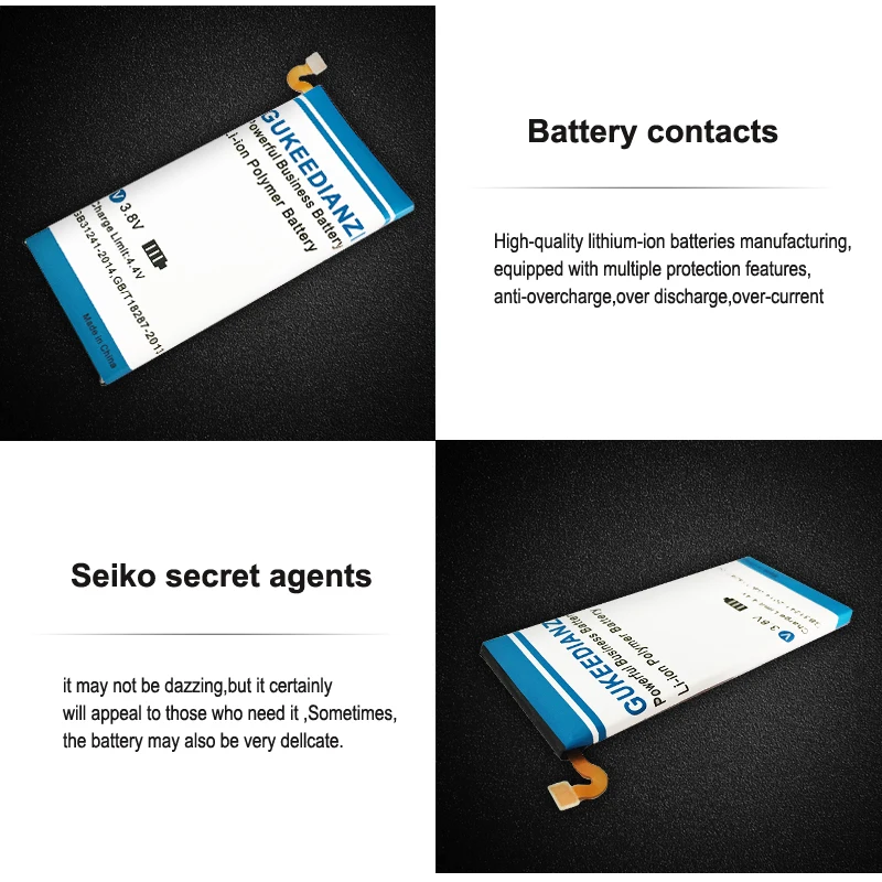 GUKEEDIANZI A3 телефон Батарея для samsung Galaxy A3 A300 SM-A300F SM-A300FU A3000 A3009 A300X Батарея EB-BA300ABE
