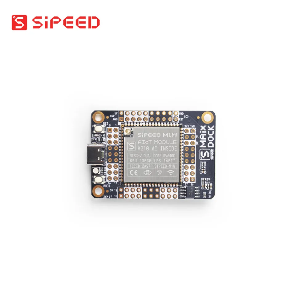 Sipeed Maix Dock Kit K210 ai Mais Lote com Câmera Gc0328 e 2.4-polegada Tela Esp8285 Quadro demonstração - Imagem 4