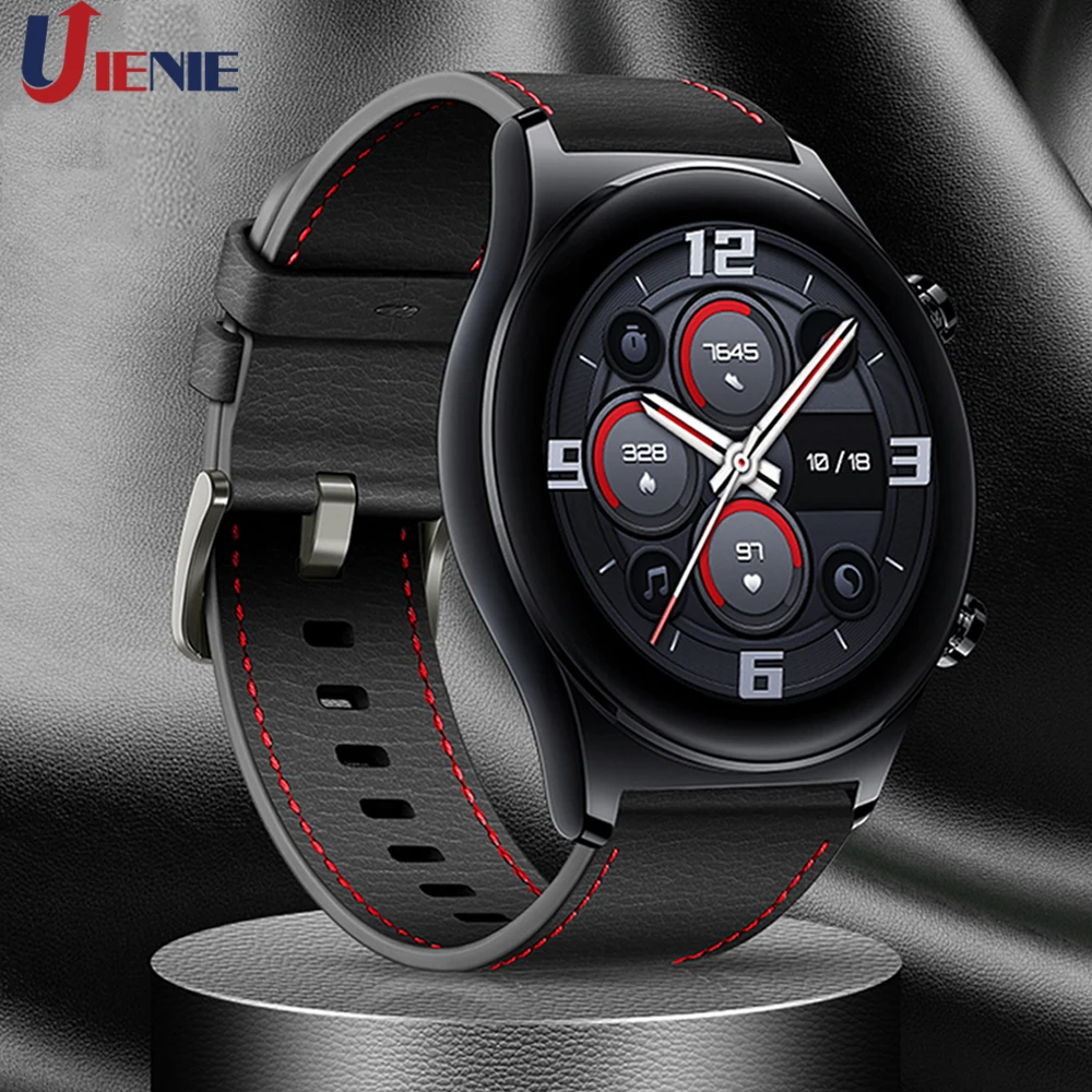 22mm Leather Smartwatch Sport Bracelet - Premium Wristband Strap