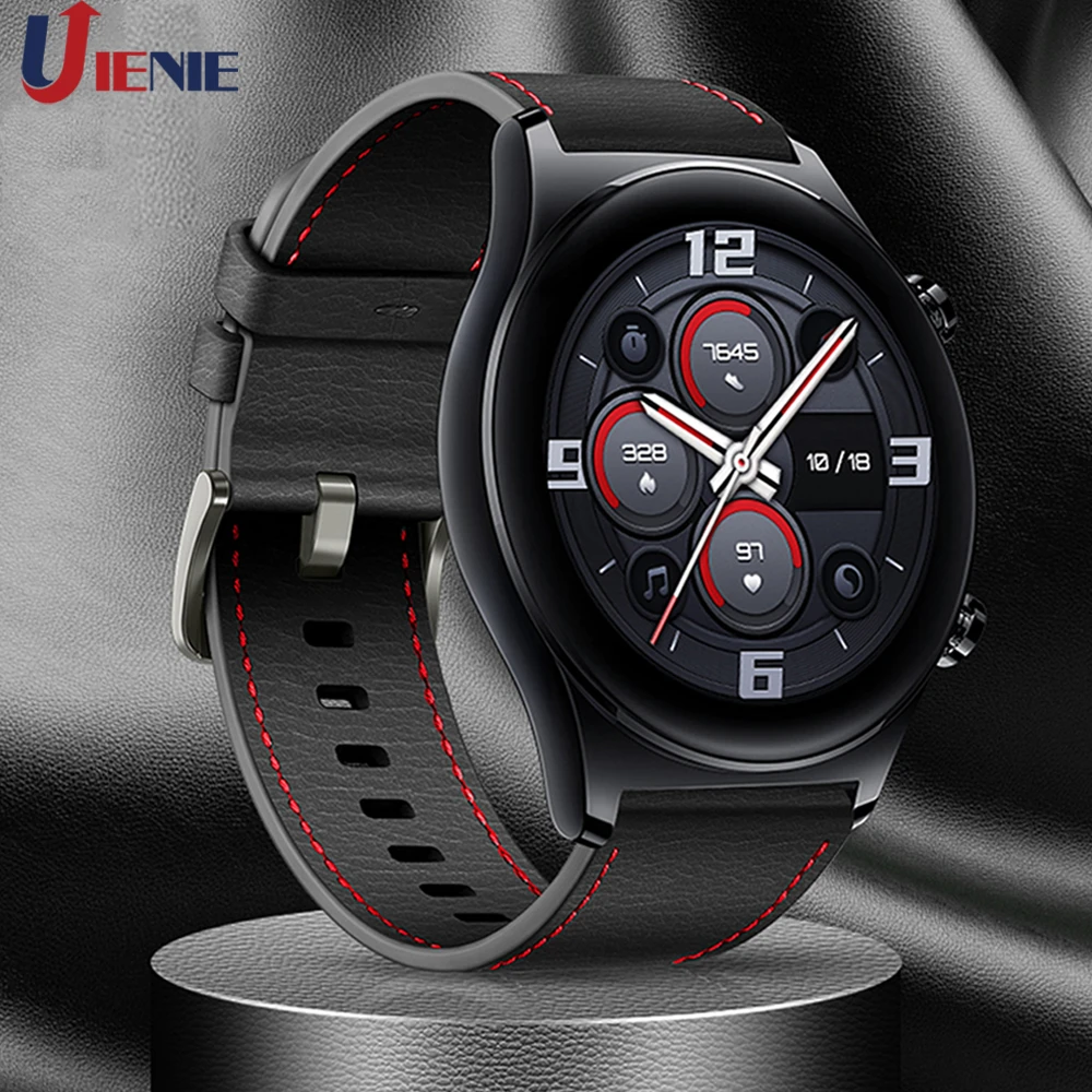 film Somatische cel vergelijking Leather Strap Huawei Watch Gt 3 Pro Sport 46mm - 22mm Leather Strap Huawei  Honor - Aliexpress