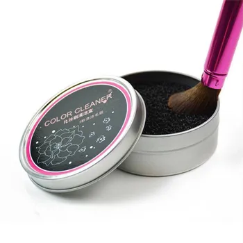 Detergente per pennelli per trucco rimuovi spugna colore da pennello ombretto spugna detergente per strumenti colore rapido detergente per pennelli per trucco