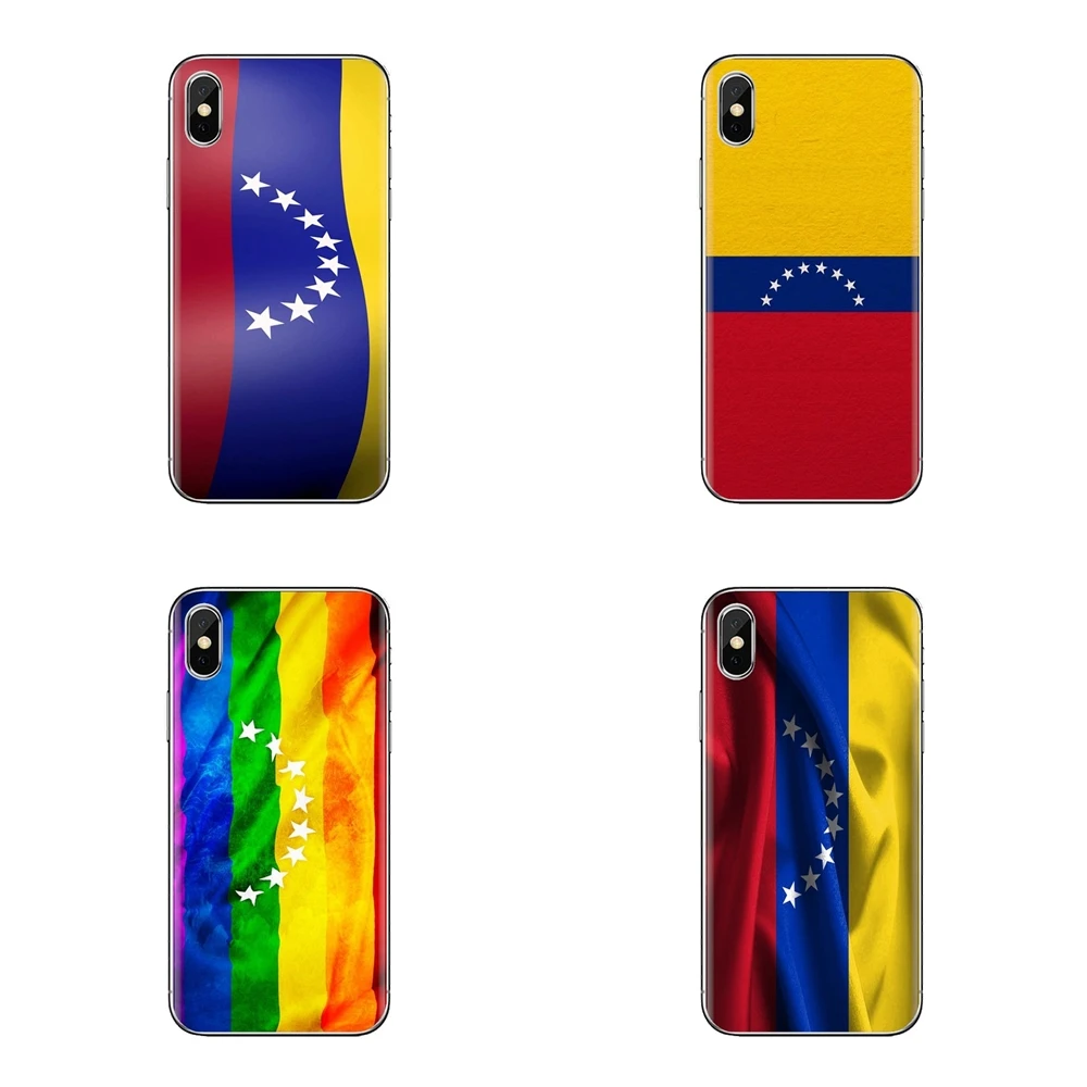 Venezuela Grunge Flag Banner TPU Transparent Cover For LG Spirit Motorola Moto X4 E4 E5 G5 G5S G6 Z Z2 Z3 G2 G3 C Play Plus Mini | Мобильные