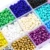 2 мм 3 мм 4 мм Чешское Стекло Seedbeads Шарм маленькие Ювелирные изделия Хрустальные Бусины DIY Для Браслета Ожерелье Изготовление Ювелирных изделий 15 цветов