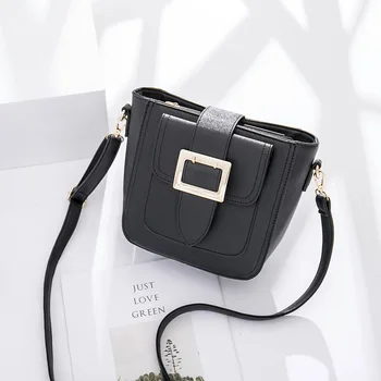 

2019 New One Shoulder Girl Bag Slant Bag Girl Fashion Simple Small Bag Girl
