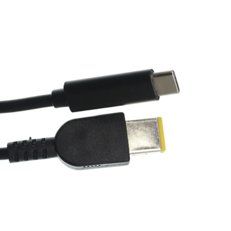 Type C USB-C вход для прямоугольной мощности PD зарядный кабель для ThinkPad X1 Carbon