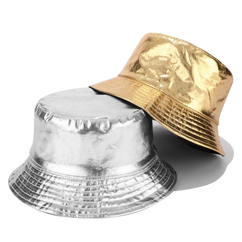 silver sun hat