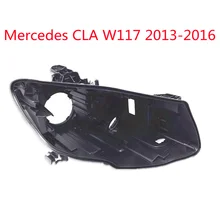 Headlight Base Front Auto Headlight Housing For Mercedes Benz W117 CLA 2013 2014 2015 2016 Headlight Back House