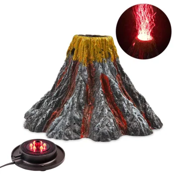 

Volcano LED Night Light Waterproof Fish Tank IP68 Underwater Lamp Bubble Colorful Bubble Lampara Lava Fish Tank Creative Lights