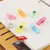 100Pcs Colorful Sewing Craft Quilt Binding Plastic Clips Clamps Pack For Patchwork Decoration Clamp Clothes Clip Sewing Tools ► Photo 3/6
