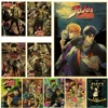 Action Anime JoJo's Bizarre Adventure JOJO Kraft Paper Cafe Bar Retro Poster Decorative Painting Art Wall Stickers Home Decor ► Photo 1/6