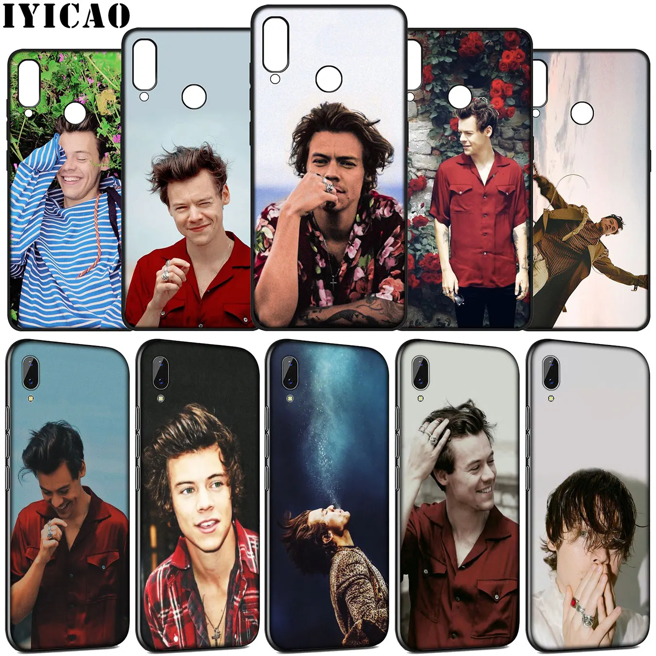 Мягкий силиконовый чехол IYICAO One Direction Гарри для Huawei Y9 Y7 Y6 Prime 2019 Honor view 20 8C 8X 8 9 9X 10 Lite