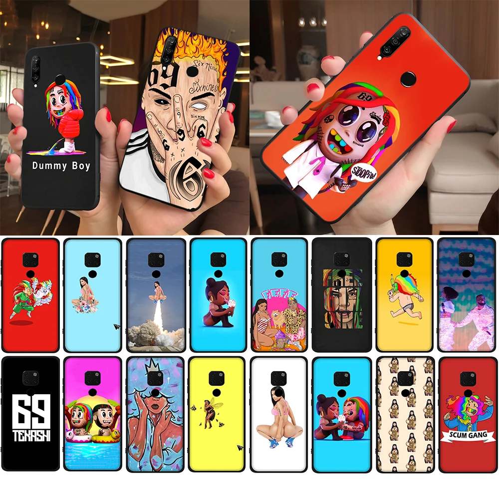 Мягкий ТПУ чехол Lavaza 6ix9ine Tekashi 69 Nicki Minaj для Huawei Nova 6 7 SE Pro V30 30 P40 Max | Мобильные