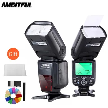 

TRIOPO TR-988 TTL HSS High Speed Sync Camera Speedlite Flash for Canon and Nikon 6D 60D 550D 600D D800 D700 Digital SLR Camera