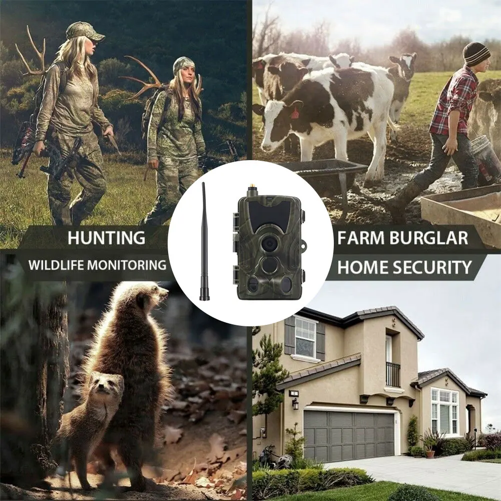Trail camera портативная многофункциональная камера 0,3 s 16MP 1080p HD камера ночного видения ИК-камера для охоты фотографии животных