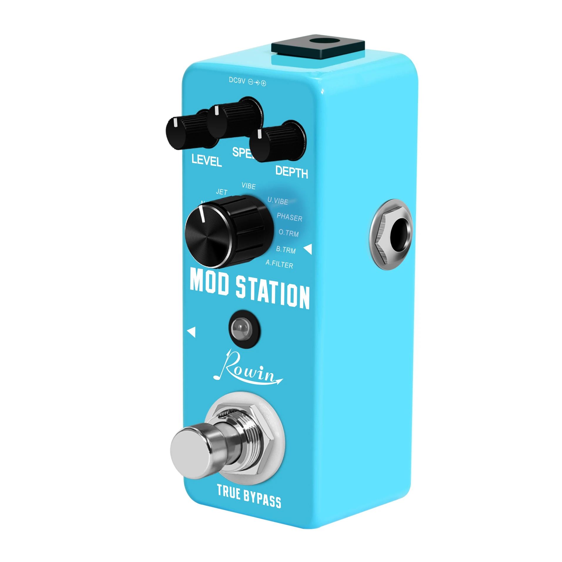 Rowin LEF 3808 Mod Station Pedal 11 видов классического эффекта модуляции хранение звуковых