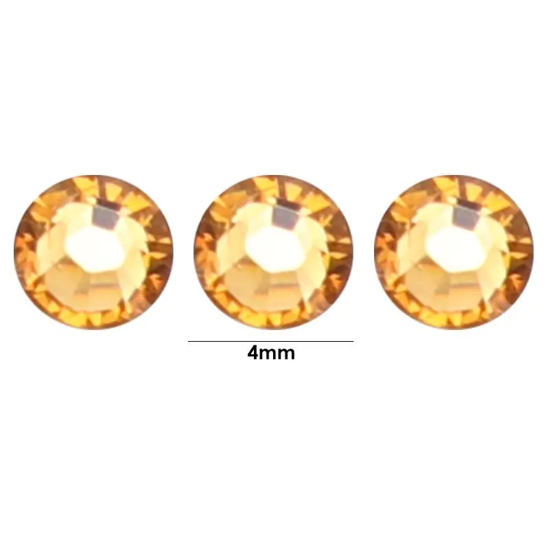 Topaz 30 г 4 мм очаровательные прочные акриловые стразы со стразами, многогранные Стразы с блестками для рукоделия, скрапбукинга, одежды, рукоделия - Цвет: Topaz