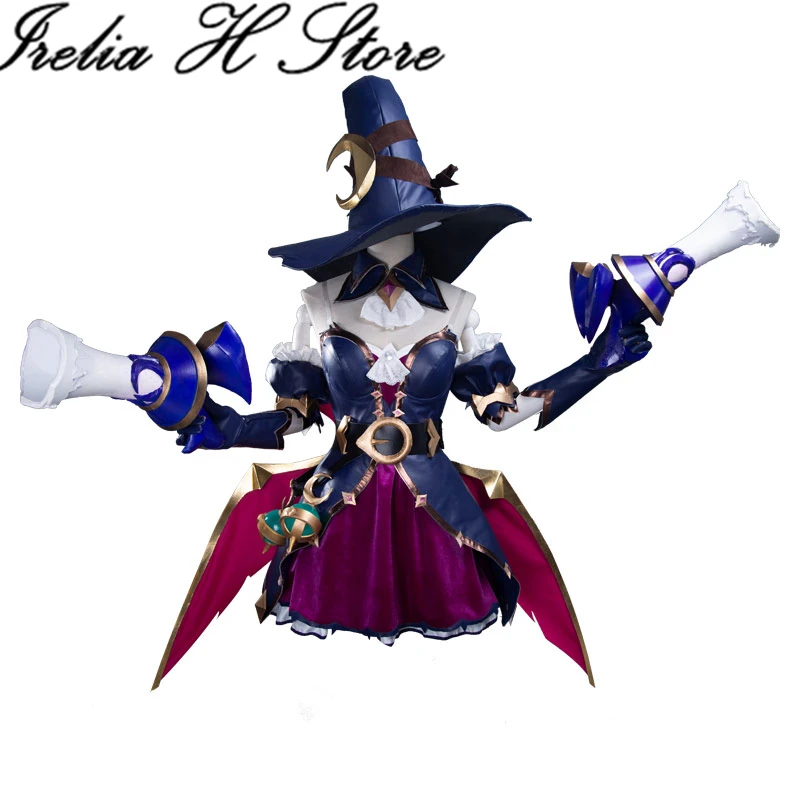 Miss Fortune LOL/костюм для косплея охотника за головами на Хэллоуин маскарадный костюм