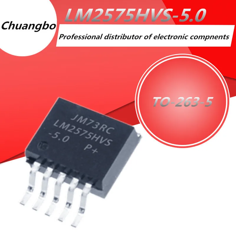 

10pcs LM2575HVS LM2575HVS-5.0 5V TO-263-5 Spot IC