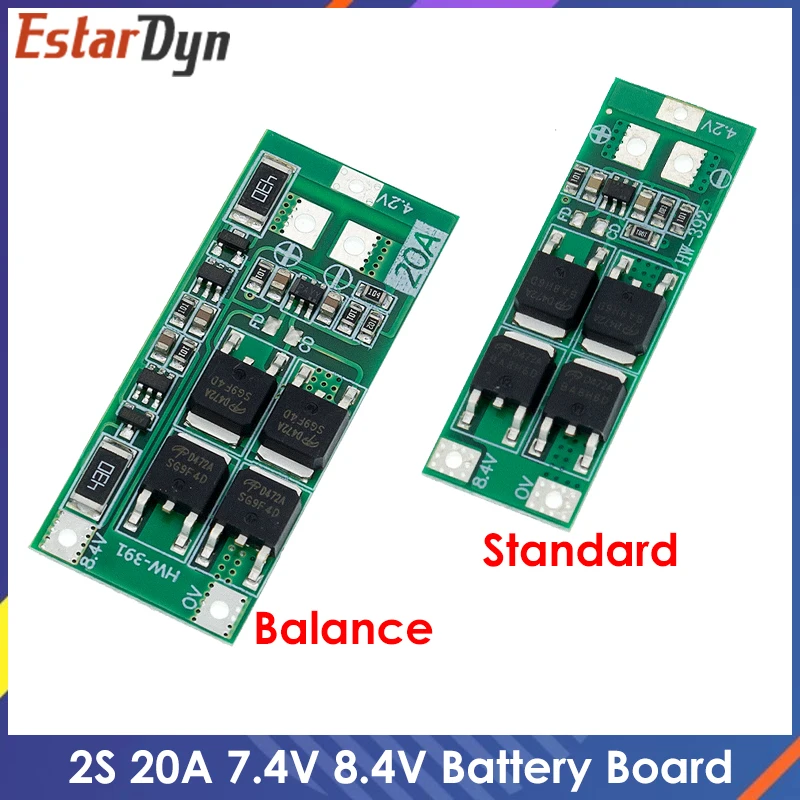 2S 20A 7 4 V 8 18650 Защитная плата литиевой батареи/плата BMS стандартная балансировочная