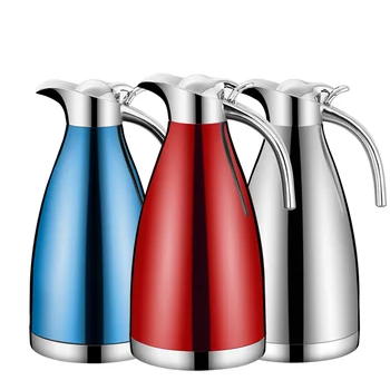 

Stainless Steel Thermos Pot Household Thermos Large Capacity Vacuum Thermos Pot Thermos 2L Water Bottle Kids Thermos Insulated