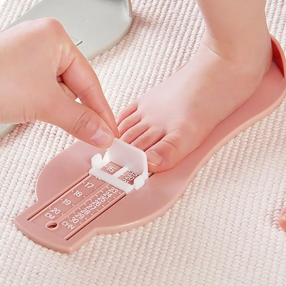 

5 Colors Baby Foot Ruler Kids Foot Length Measuring device child shoes calculator for chikdren Infant Shoes Fittings Gauge Tools