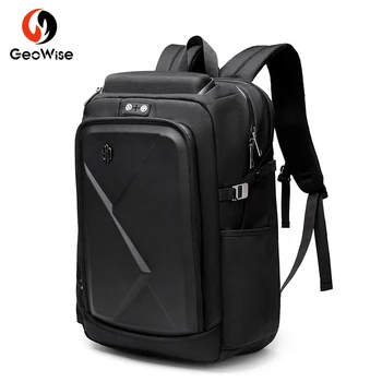 

Leisure Business Laptop Backpack For Men Water Repellent Functional Backpack with Port Travel Backpacks Shockproof backpack