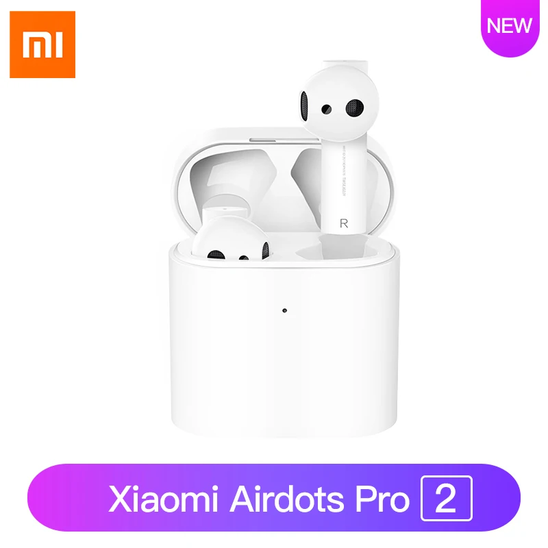 

Xiaomi Airdots pro 2 TWS true wireless Bluetooth Earphone Air2 noise reduction LHDC HD Sound Dynamic Tap Control ENC