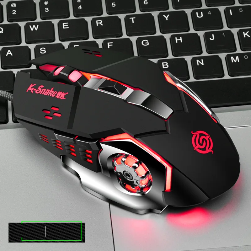 Лидер продаж проводная USB-мышь Viper Competition Q5 4 класса DPI 1200/1600/2400/3200 6 кнопок